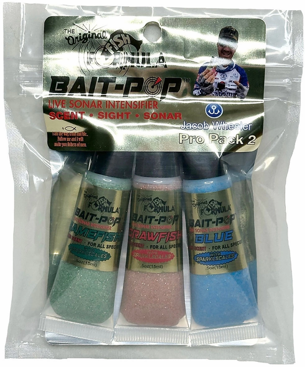 The Original Fish Formula Bait-Pop Attractant Pro Packs - 3 CT