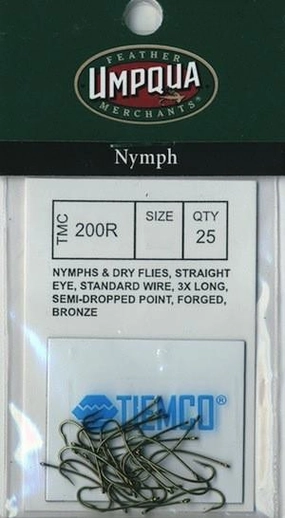 Tiemco 200R Hook 25 Pack