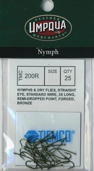 Tiemco 200R Hook 25 Pack
