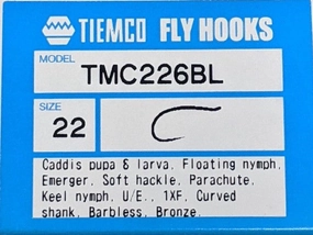 Tiemco 226BL Hook 100 Pack
