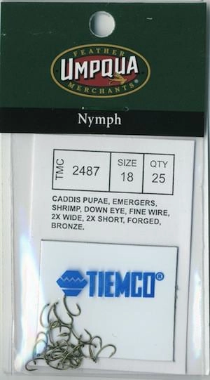 Tiemco 2487 Hook 25 Pack