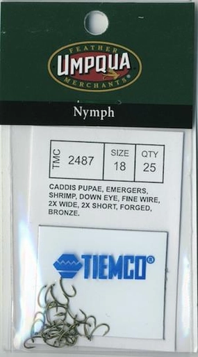 Tiemco 2487 Hook 25 Pack