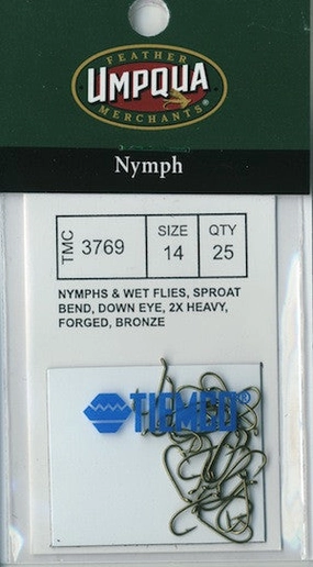 Tiemco 3769 Hook 25 Pack