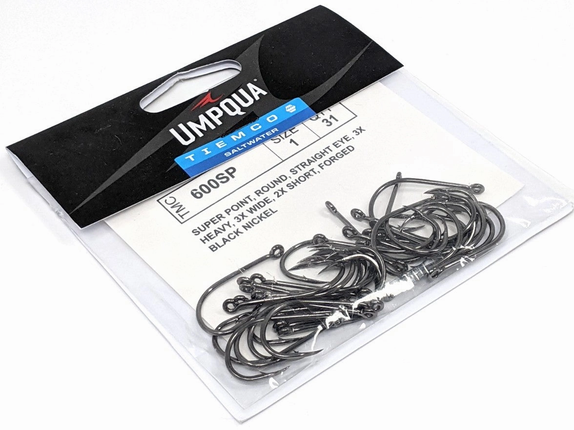 Tiemco 600SP Saltwater Hook Large Pack