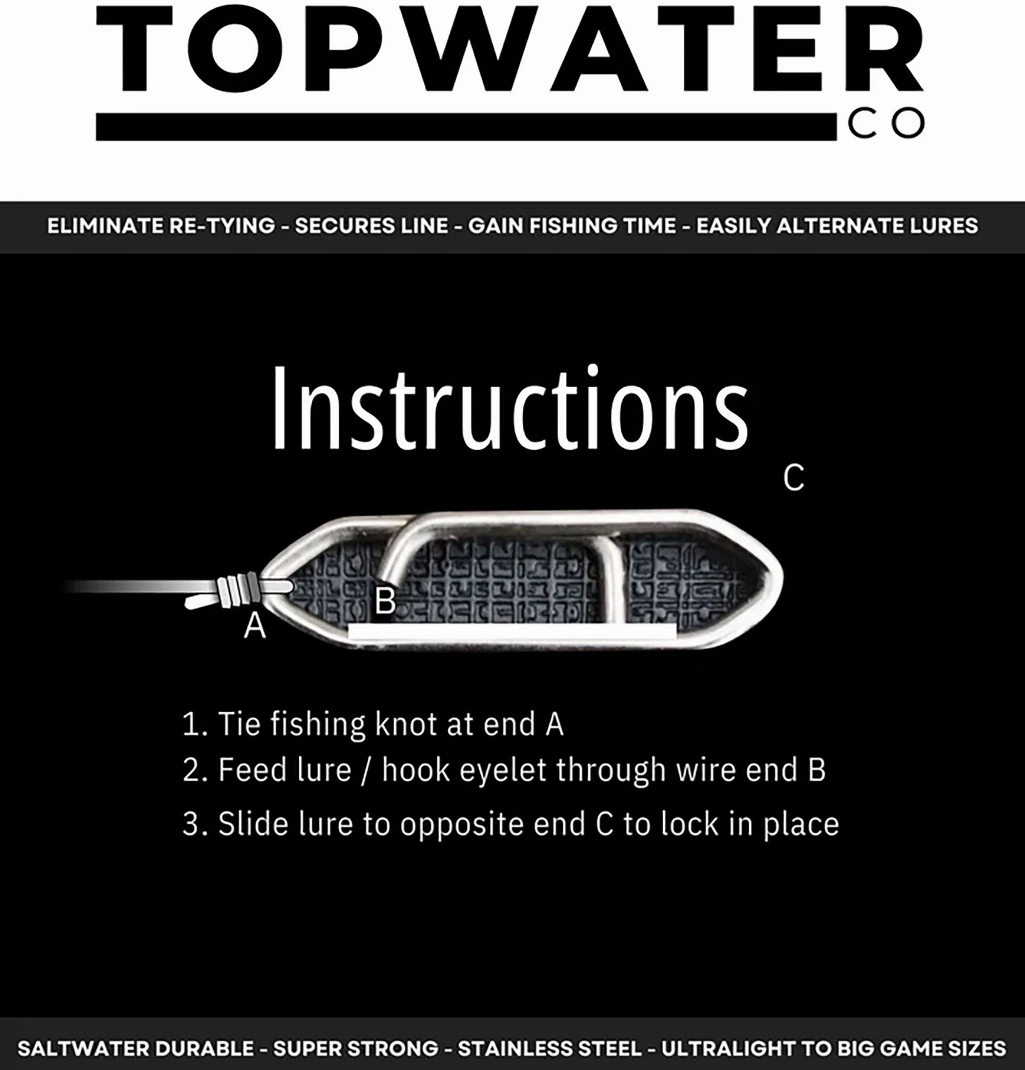 Topwater Co Speed Clips