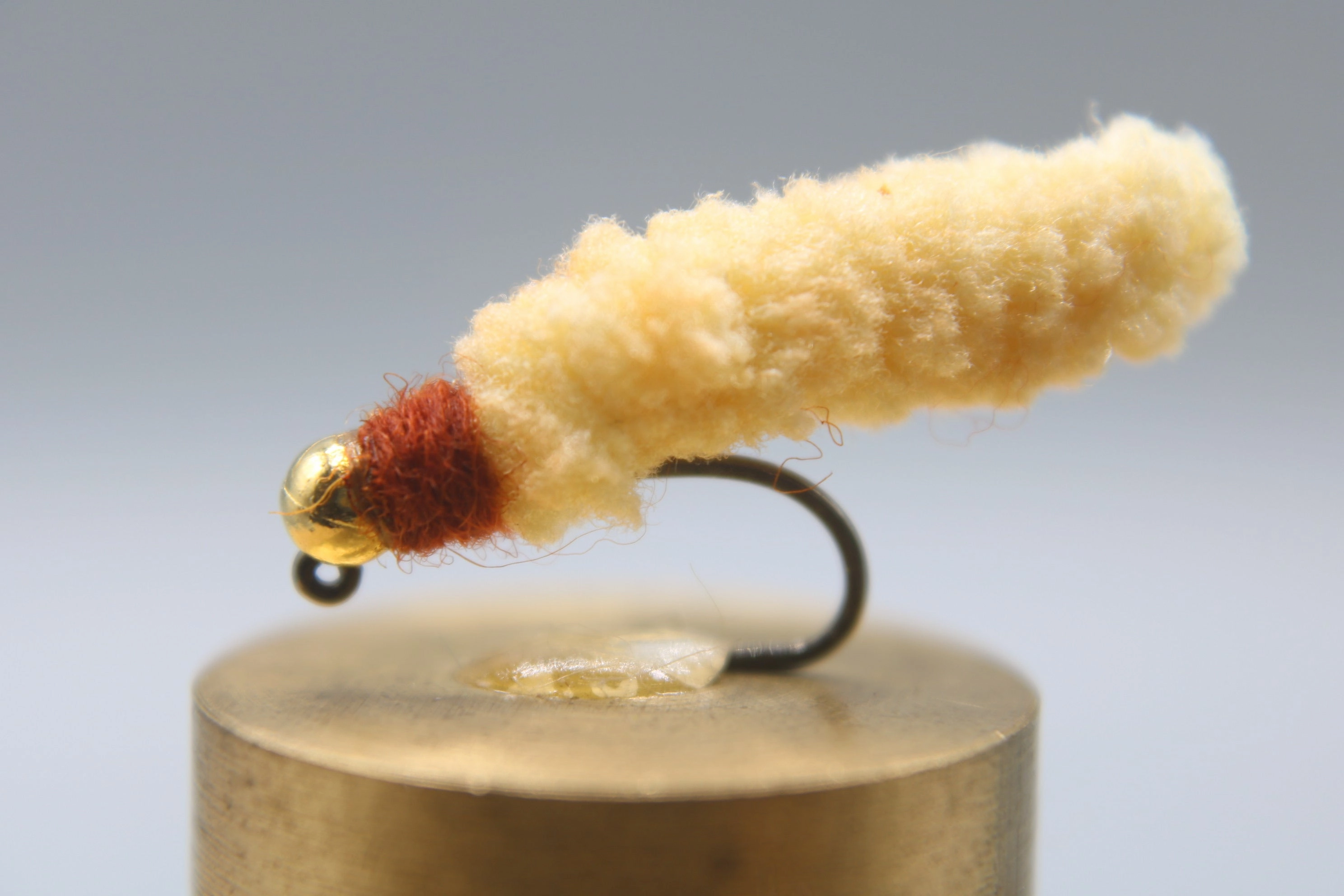 Tungsten Bead Barbless Jig Mop Fly