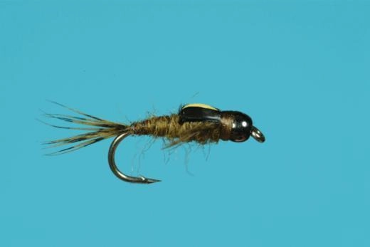 Tungsten Split Case BWO Nymph
