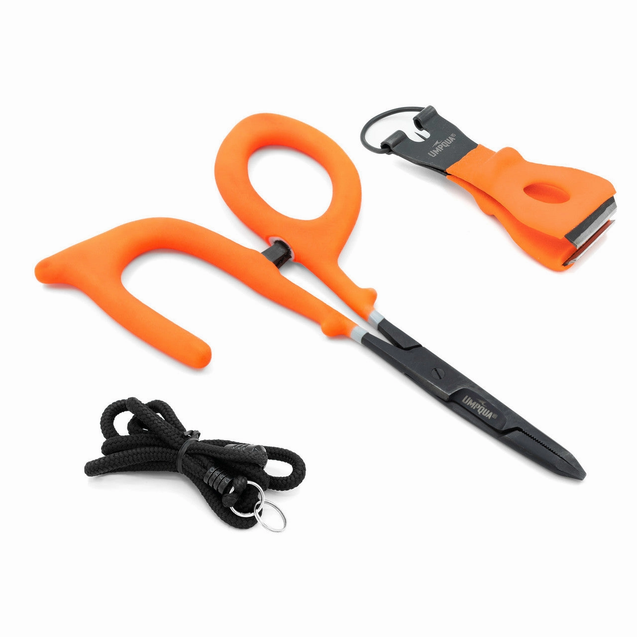 Umpqua Rivergrip PS  6" Open Clamp, Big Nip, Lanyard Combo