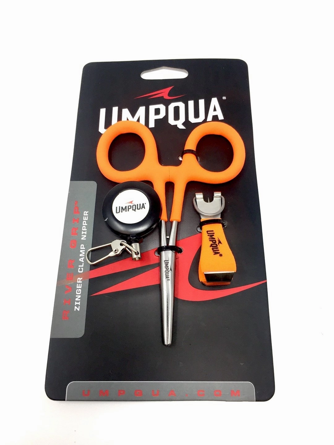 Umpqua Rivergrip Zinger/Nipper/Hemostat Orange