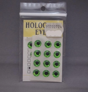 Wapsi Hologram Dome Eyes Chartreuse