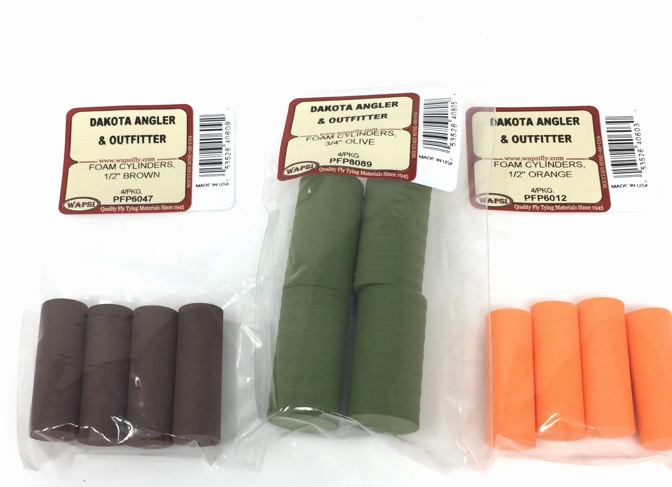 Wapsi Large Foam Cylinders