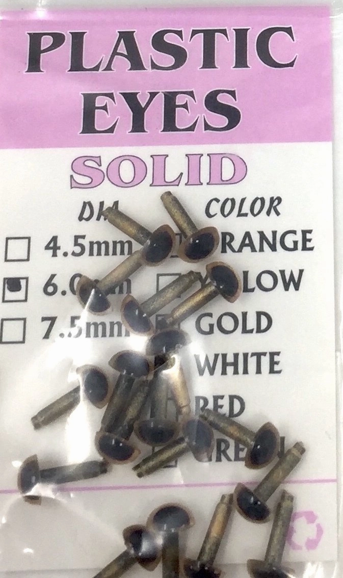 Wapsi Solid Plastic Eyes