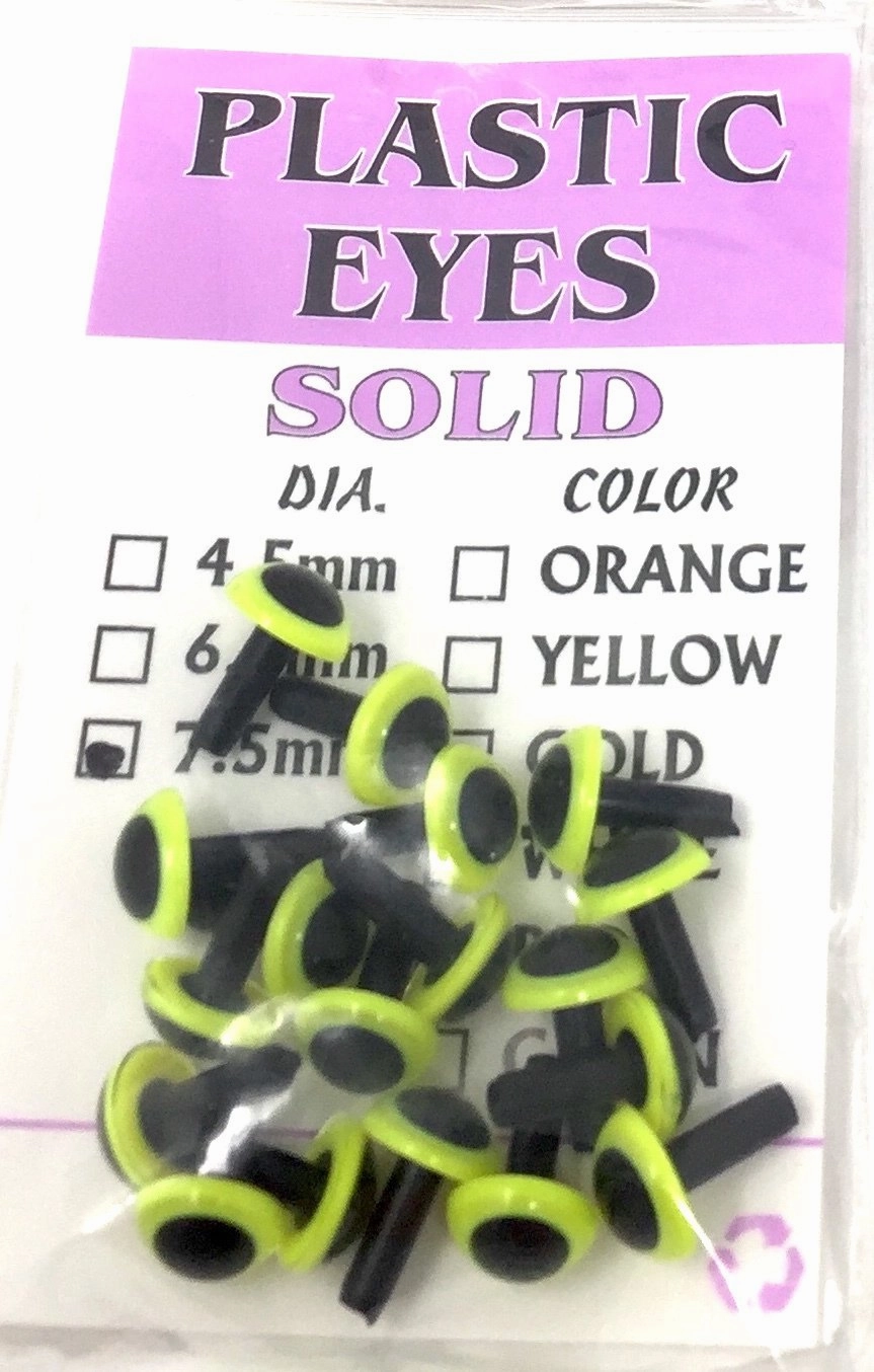 Wapsi Solid Plastic Eyes