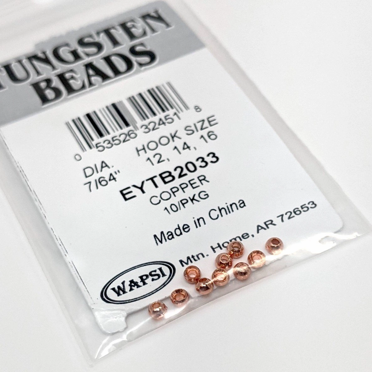 Wapsi Tungsten Bomb Beads 10 Pack