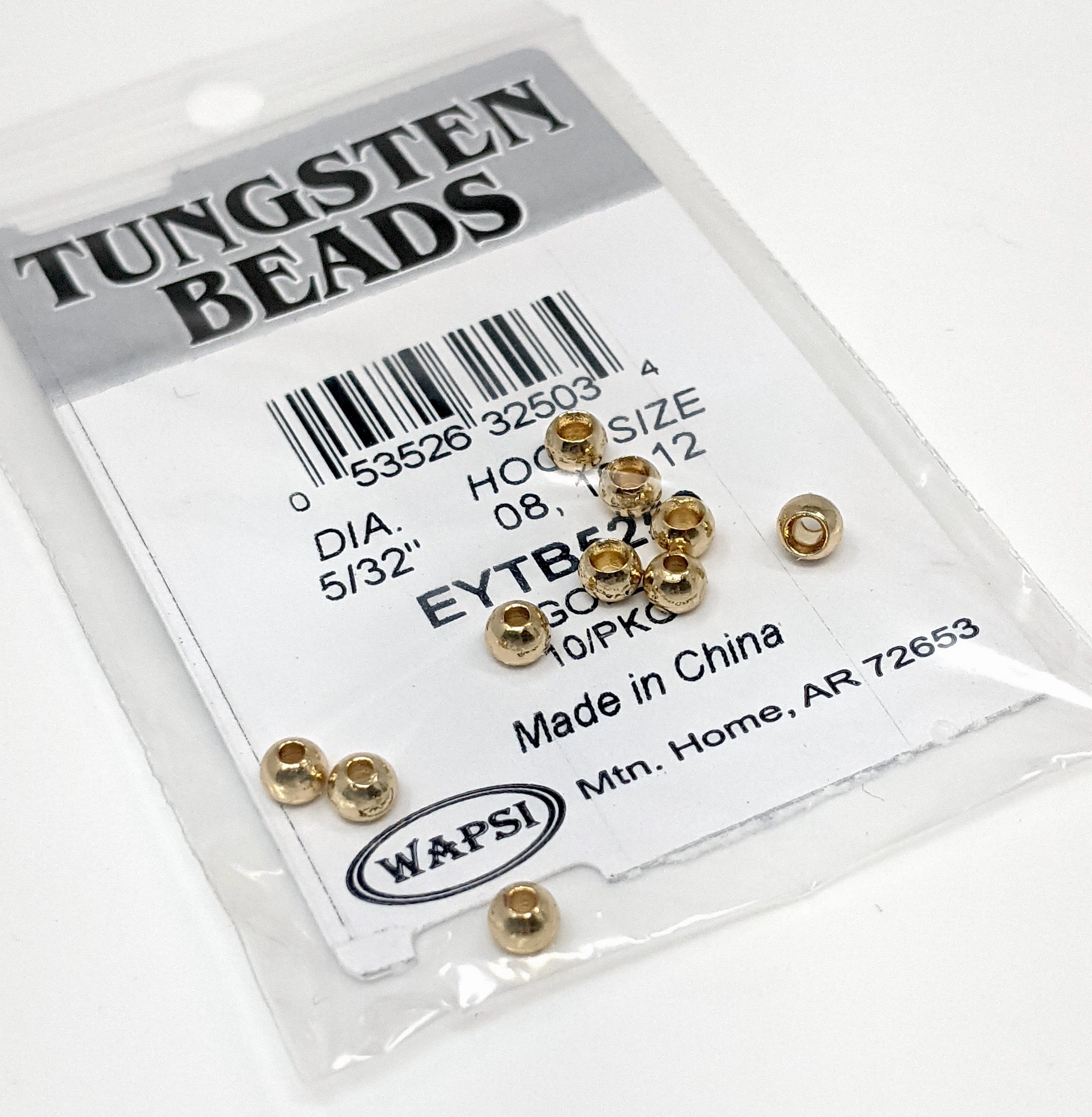 Wapsi Tungsten Bomb Beads 10 Pack