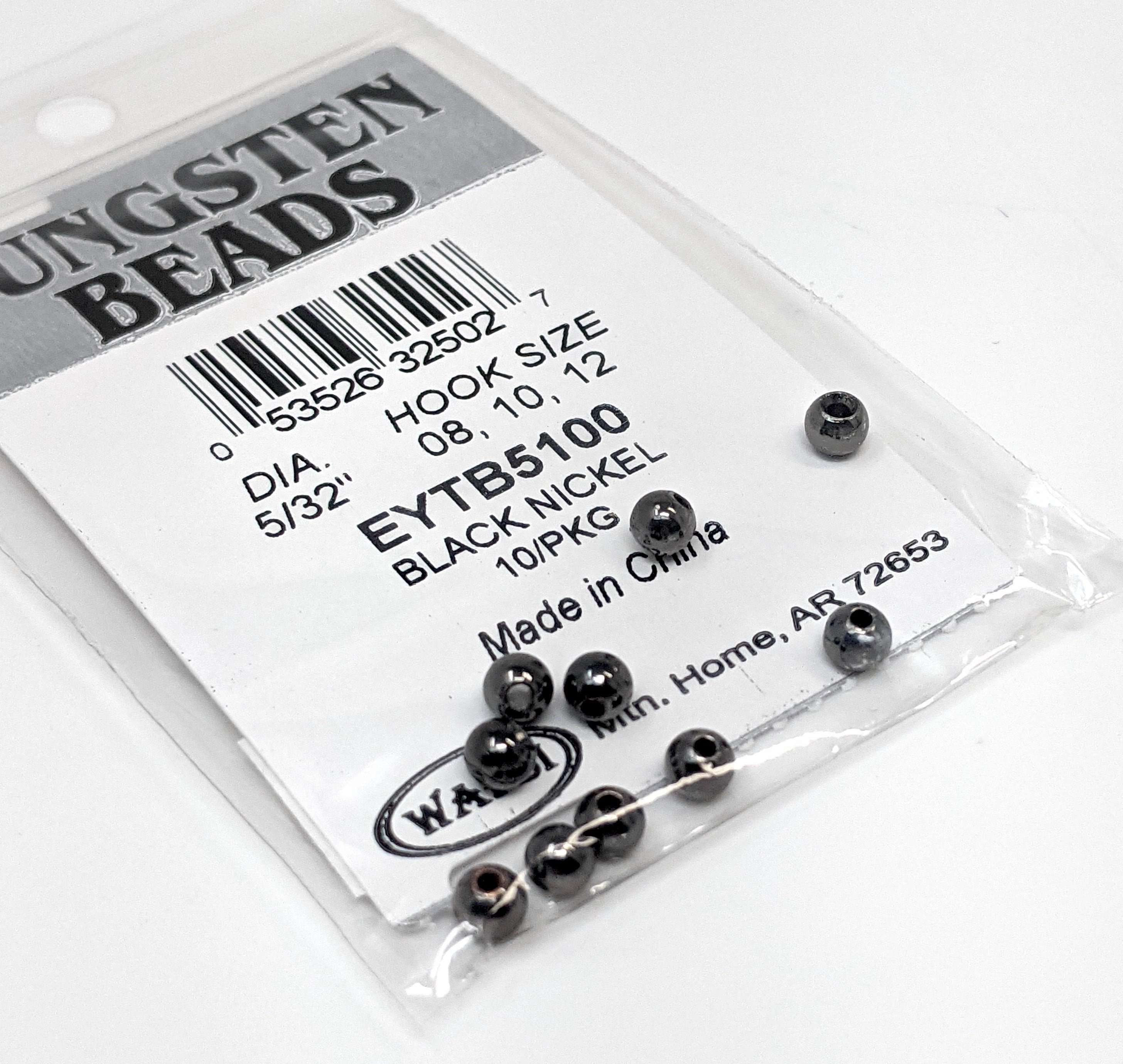 Wapsi Tungsten Bomb Beads 10 Pack