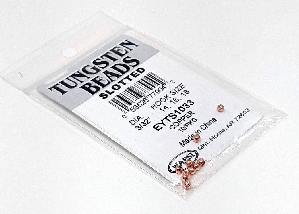 Wapsi Tungsten Slotted Beads