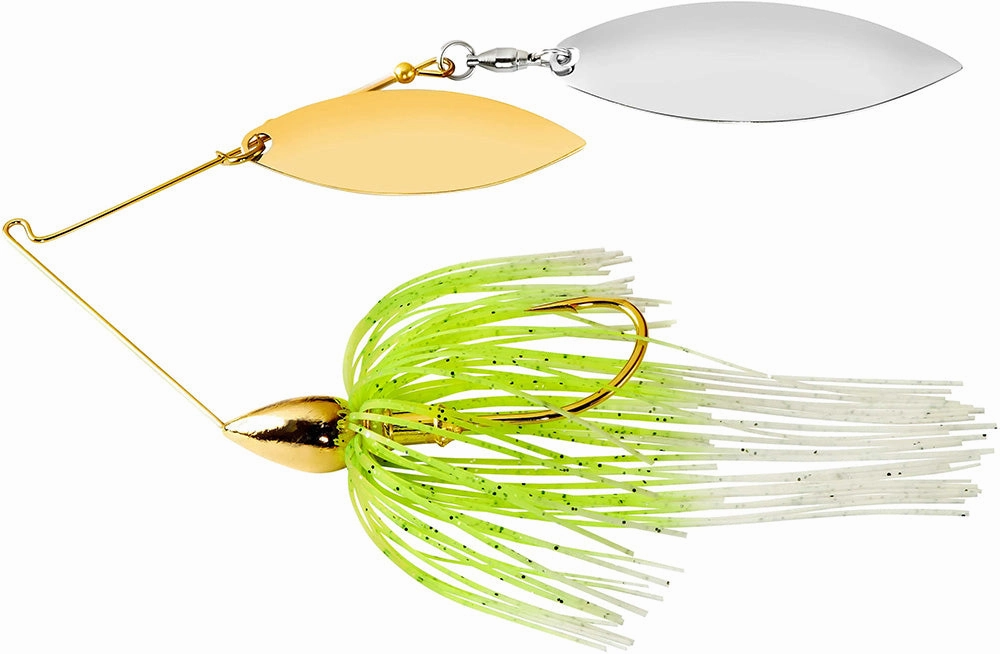 War Eagle Double Willow Gold Frame Spinnerbait - 3/8 oz