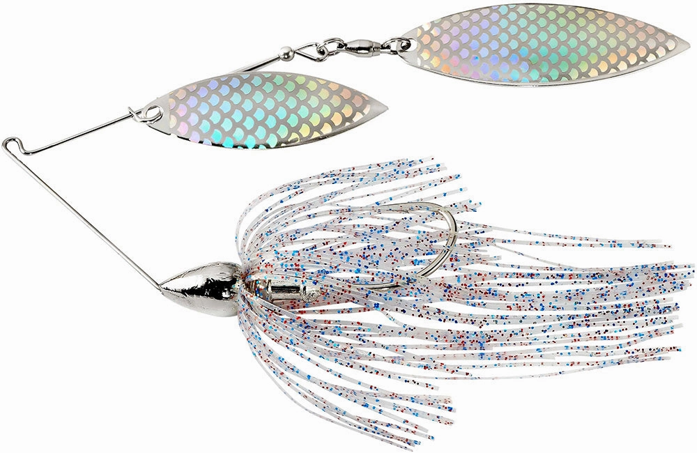 War Eagle Double Willow Nickel Frame Spinnerbait - 1/2 oz
