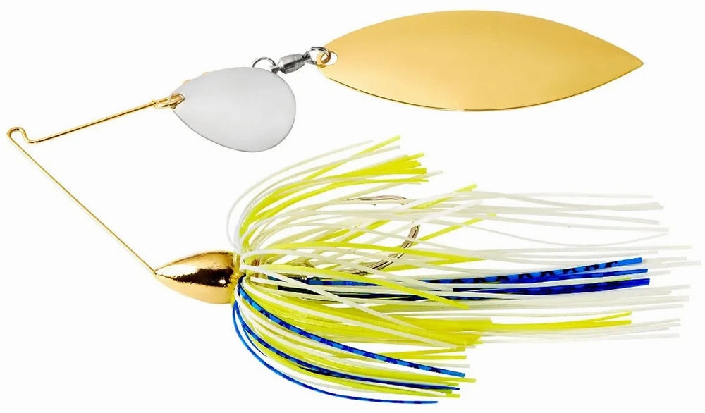 War Eagle Tandem Colorado Willow Gold Frame Spinnerbait - 1/2 oz