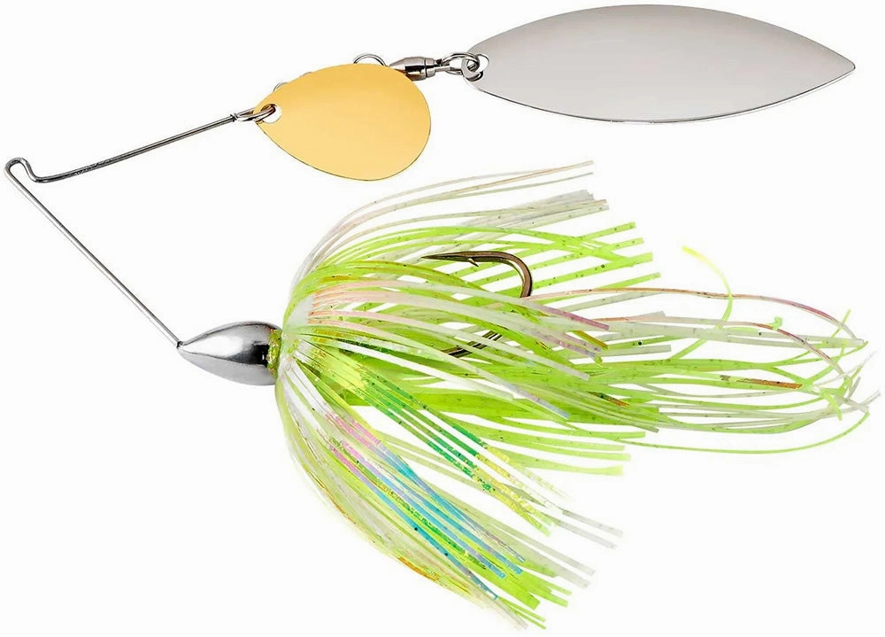 War Eagle Tandem Colorado Willow Nickel Frame Spinnerbait - 1/2 oz