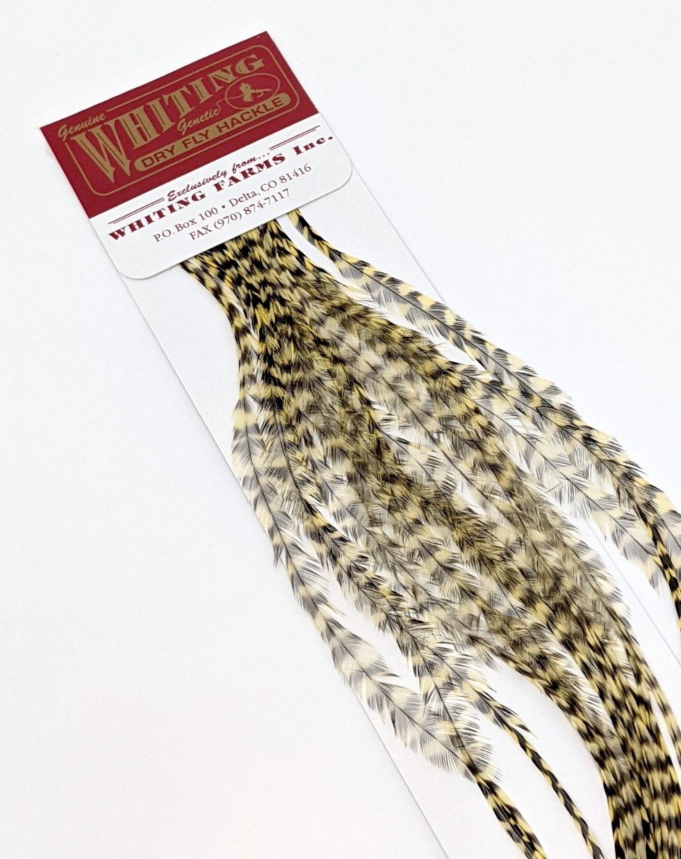 Whiting 100 Pack Dry Fly Saddle Hackle