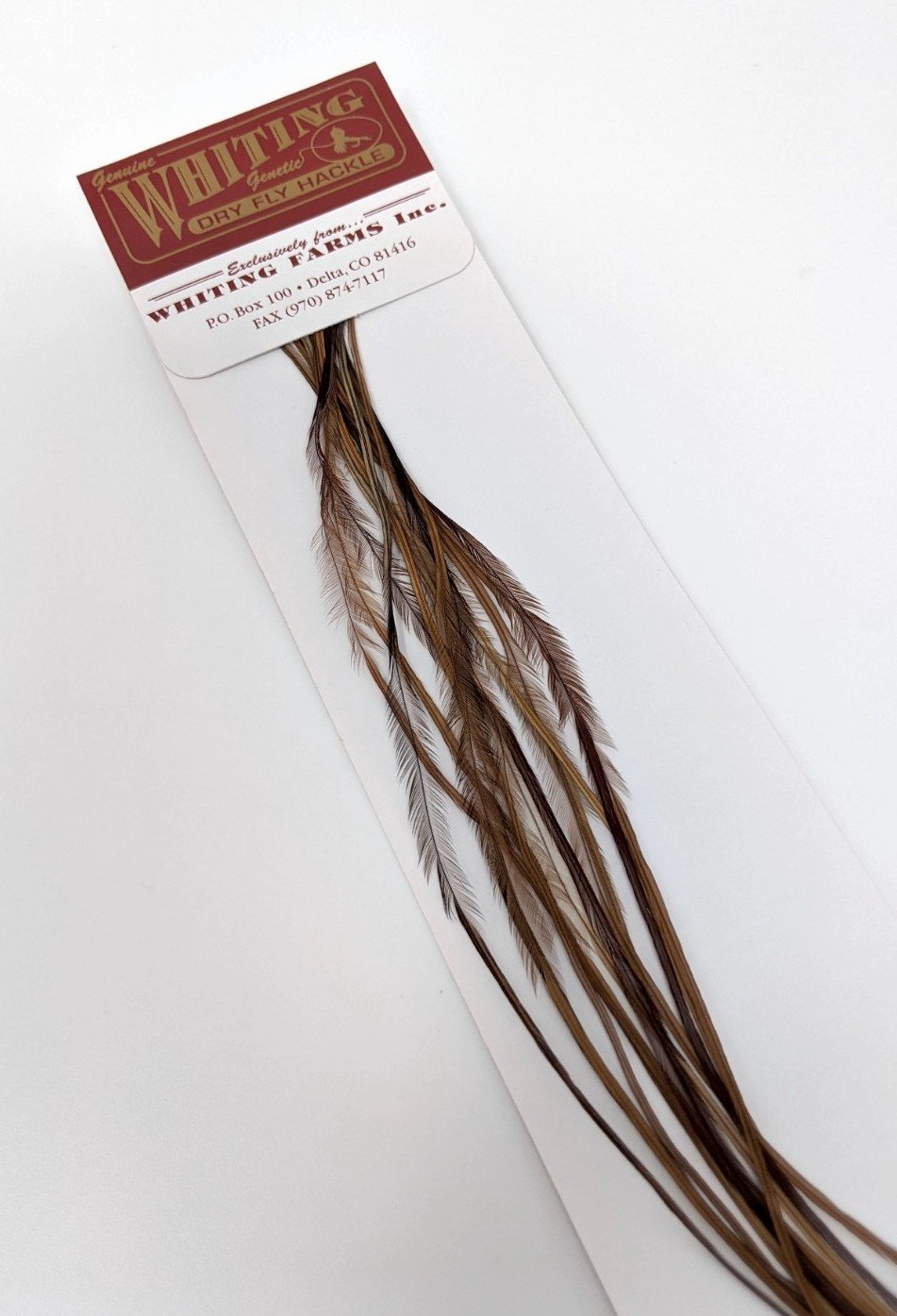 Whiting 100 Pack Dry Fly Saddle Hackle