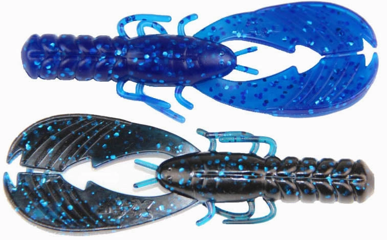 Xzone Muscle Back Craw Soft Plastic Craw 8 pack