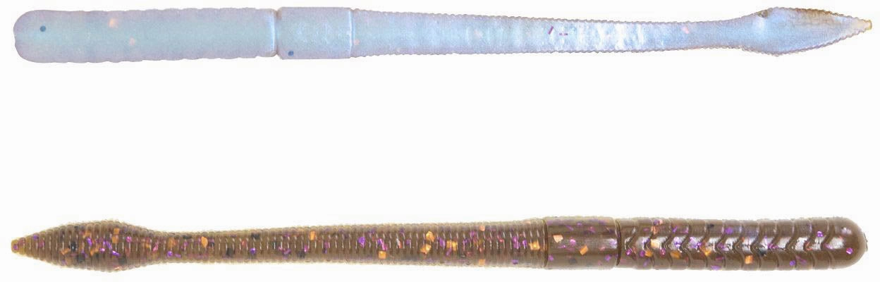 Xzone MuscleBack Fat Finesse Worm 6 inch 8 pack