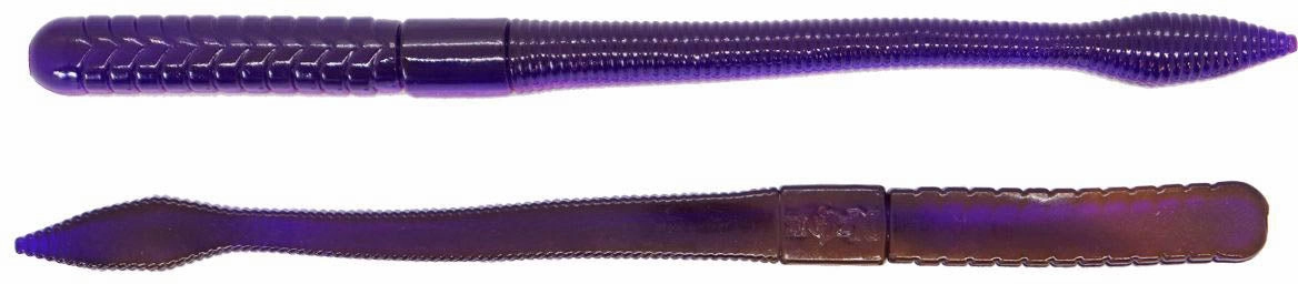Xzone MuscleBack Fat Finesse Worm 6 inch 8 pack