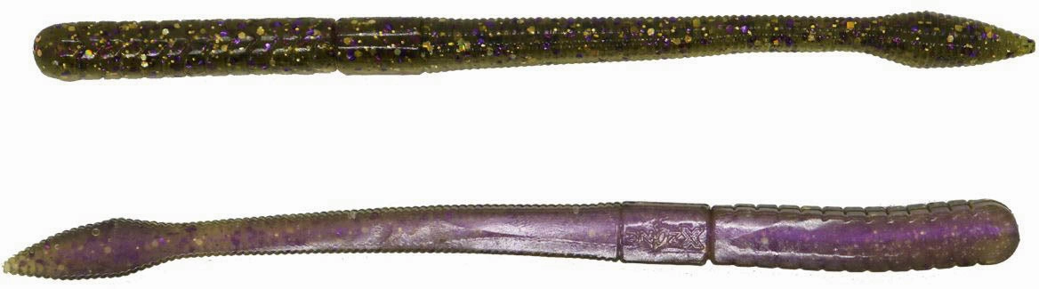 Xzone MuscleBack Fat Finesse Worm 6 inch 8 pack