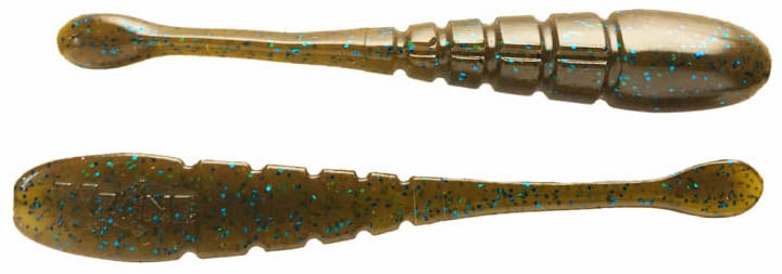 Xzone Pro Series Finesse Slammer 3 1/4 inch Drop Shot Bait 10 pack