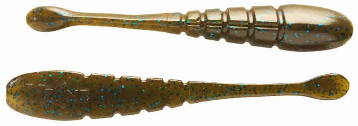 Xzone Pro Series Finesse Slammer 3 1/4 inch Drop Shot Bait 10 pack
