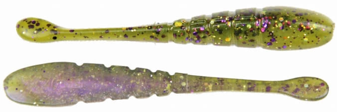 Xzone Pro Series Finesse Slammer 3 1/4 inch Drop Shot Bait 10 pack