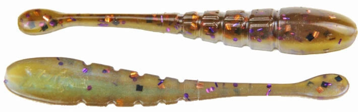 Xzone Pro Series Finesse Slammer 3 1/4 inch Drop Shot Bait 10 pack