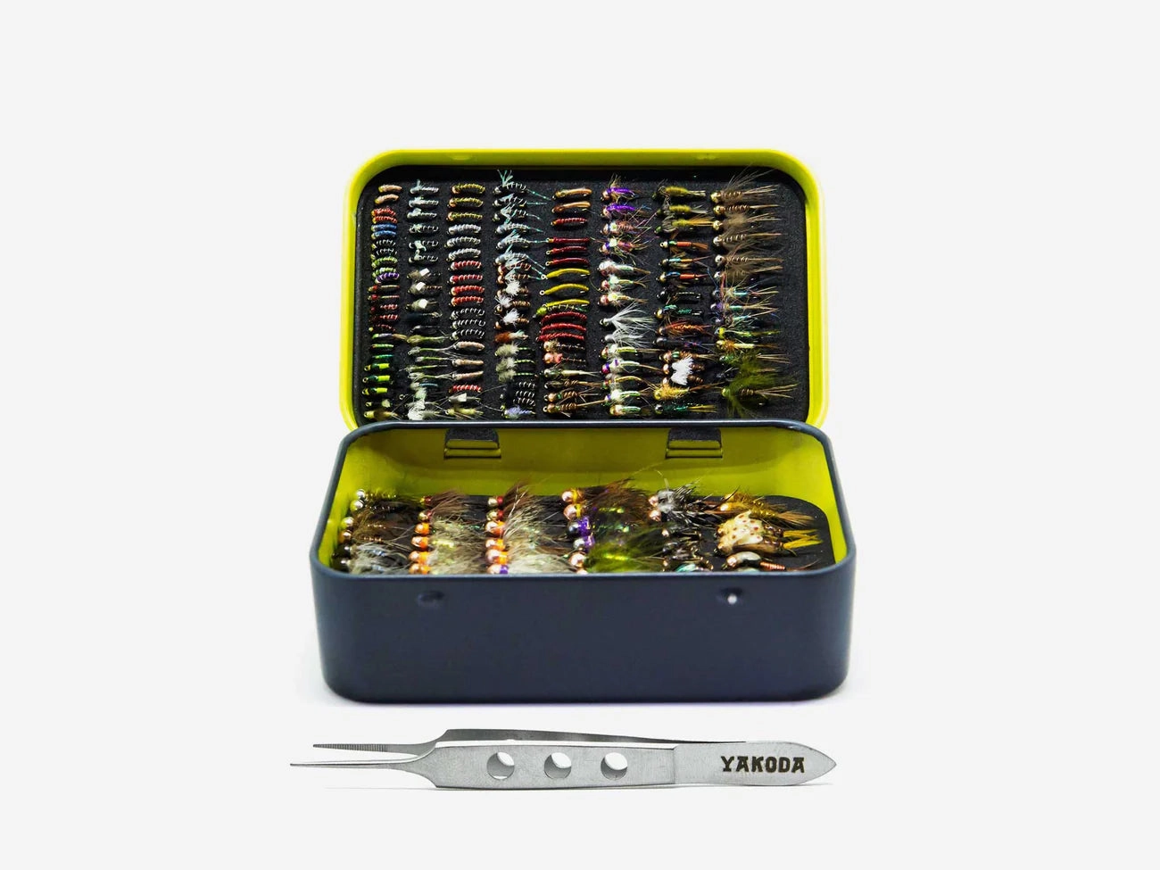 Yakoda Fly Tin Combo with Tweezer