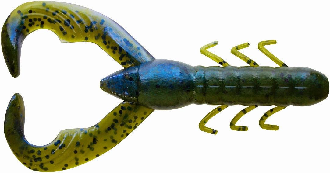 YUM Christie Craw 3 1/2 inch Soft Plastic Craw 8 pack