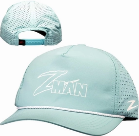 Z-Man Perforated Logo Rope Hat - Light Blue