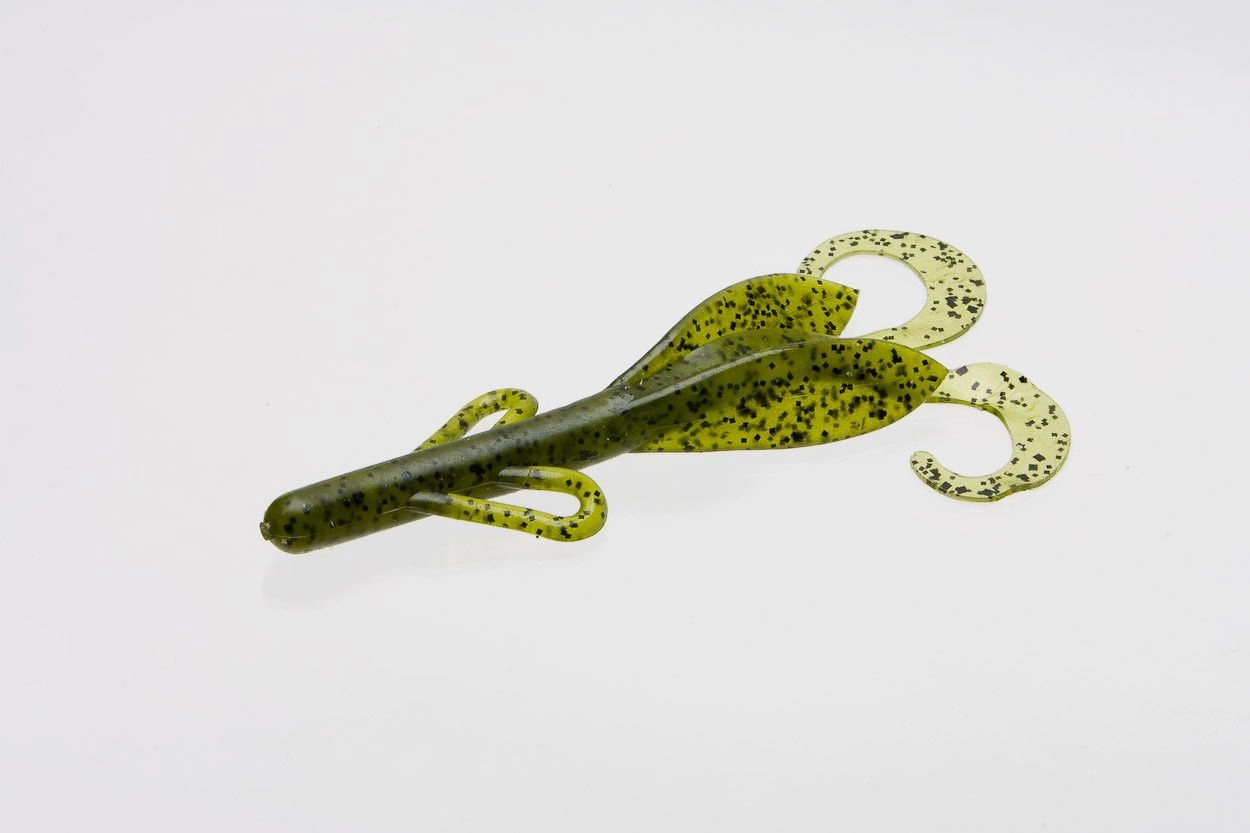 Zoom Brush Hog 6 inch Soft Plastic Creature Bait 8 pack