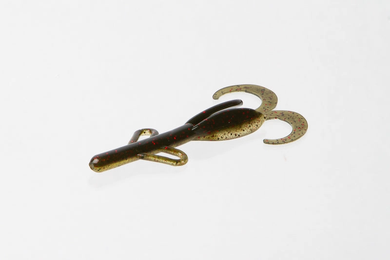 Zoom Midsize Brush Hog 4 1/2 inch Soft Plastic Creature Bait 10 pack