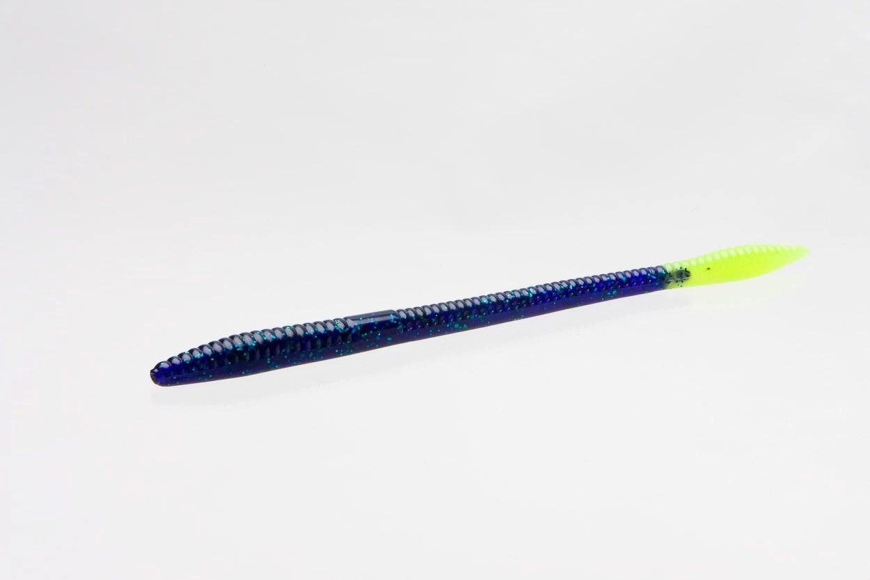Zoom Trick Worm 6 1/2 inch Soft Plastic Worm 20 pack