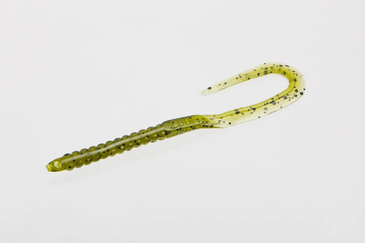 Zoom U-Tale Worm 6 3/4 inch Soft Plastic Worm 20 pack