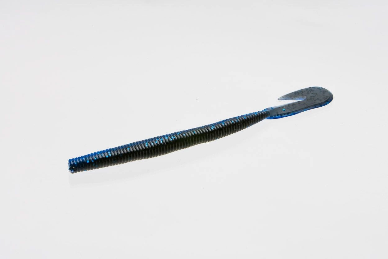 Zoom Ultra-Vibe Speed Worm 6 inch Soft Plastic Cut Tail Worm 15 pack